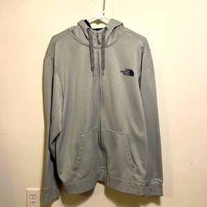 The North Face sweatshirt